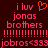 Pixelated text and symbols on dark red background with orange heart symbol in top center.