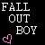 Static pixel art icon featuring white text and a pink heart on black background.