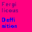 Pixelated text on a bright pink background with blue and purple lettering arranged in two , displaying phrases like "Fergi licous" and "Make them boys."