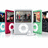 A static image shows a row of five distinct, pixelated icons with varying colors and designs including red, gray, green, blue, and black elements.