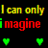 A static digital image displays repeated text and heart symbols on a black background with yellow, red, and green pixelated lettering.