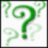 Green question mark icon with swirling patterns on white background, paired with green displaying 'Question of the Day' and '600 Points' text