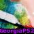 Animated sequence showing a rainbow-colored flower-like shape with a white center, transitioning from a blurred background to a clear view of the flower.