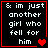 Four identical black square with red borders display white text reading & im just another girl who fell for him, each containing a different number of red heart symbols