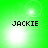 Green background with four showing 'JACKIE' text and varying white light effects across observations