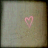 Animated contact sheet of 12 frames showing a sequence with pink heart symbols and changing text phrases on a gray background.