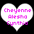 Two white heart-shaped icons with pink text on black background, each displaying three names in pixelated font.