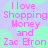 Static image with repeated text in pink font on a light purple background with green circular shapes.