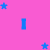 A 3x2 contact sheet of six animated frames showing a pixelated icon with alternating pink and blue quadrants, stars, and text that reads "I Love Jesus!" in different color combinations across the frames.
