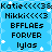 Pixelated blue background with white stars and repeated text strings in black pixel font, arranged in a pattern