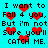 Cyan background with repeated black text and red heart symbols in a pixelated style.