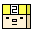 Four -based display a sequence of geometric shapes and symbols with yellow, beige, black, white, pink, and gray elements