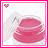 Pixelated pink icon with heart symbol, layered circular object, and 'GIRIY GuRI!' text on light background.