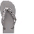 Gray flip-flop icon with pixelated strap details, paired with text reading 'summer 2006 be there' in varying styles across four views.
