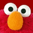 Pixelated image of Elmo's face on red background with text "Elmos what ...." and "Grils want!" in white pixelated font.