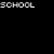 Animated contact sheet of a school-themed icon with repeated text and red