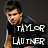 six grayscale and color images featuring celebrity faces with overlaid text labels, including 'TAYLOR LOUTNER', 'CAM GIGANDET', 'Cutties <3', and 'TWILIGHT BOYS'