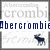 Animated icon features a white moose on gray background with 'and' text, transitioning to a blue 'Abercrombie' logo and dark animal silhouette.