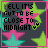 identical square icons with dark gray backgrounds, green and cyan stars, pink text reading "HELL IT'S GUTTA BE CLOSE TO MIDNIGHT" with a heart symbol