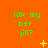 Green text 'idk my bff jill?' on orange background with yellow pixelated stars and dots scattered across.