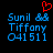 Pixelated blue text on black background with red heart symbol above, showing two identical static frames side-by-side.