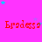 A static image with a bright pink background featuring repeated red text "Eradessa" and scattered small blue and purple stars.