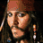 Animated contact sheet of three frames showing a character with long dark hair, facial hair, and accessories in different poses against a black background.