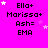 A bright pink background displays repeated text and star symbols in a pattern, with animated white stars appearing at different positions across frames