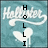 Pixelated icon with vertical text 'HOLLI' over a light blue background featuring white cloud-like shapes.