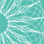 Pixelated teal and white abstract pattern with diagonal and horizontal lines on a solid teal background.
