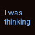 Animated text-based composition with blue and green pixelated words on dark background, displaying lyrics from 'Overthinking' by Relient K.