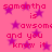 Pink background with repeating text and purple stars, static image with no visible animation changes.