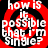 Red and black spiral background with white text reading 'how is it possible that I'm single?' in pixelated font.