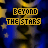 Animated icon with 'BEYOND THE STARS' text over blue starry background, yellow crescent moons and stars, changing symbols below the text.