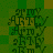 Green and yellow pixelated with repeated dark green text 'AP TOY' in four quadrants, each containing a checkmark symbol
