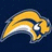 Pixelated yellow and white fish-shaped icon with dark blue background, paired with cyan text on light blue