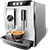 Static pixel art of a coffee machine with a cup of espresso, rendered in grayscale with orange accents on the liquid.