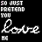 repeated 'love' text with alternating pink and white coloration on a black background, featuring animated transitions between states