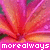 Pixelated abstract composition with vibrant pink and orange hues radiating from a central point, overlaid by white text on a solid magenta background.