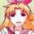 A pixelated anime-style character with orange hair and pink bunny ears on the left, next to a black background with white text "Anime IM" and "cOw" on the right.