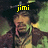 Pixelated image of a person with curly hair wearing a dark jacket and necklaces, with yellow text above the head.