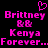 Pixelated pink text and heart symbol on black background with visible motion blur effects