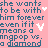 Pixelated text on pink background with white heart and arrow symbols, two identical versions side-by-side.