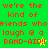 Green background with red pixelated text repeating 'we're the kind of friends who laugh @ a BAND-AID!!' and yellow star symbols.