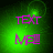 Green background with purple text 'TEXT' and 'MEW' in four , showing subtle animation changes across frames