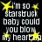 Black background with white pixelated text reading "i'm so starsbuck baby could you blow my heartup" surrounded by yellow star shapes.