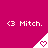 A static image with a solid magenta background displays repeated text and triangular icons featuring heart symbols.