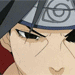 A character with dark hair and a spiral headband displays subtle facial expression changes