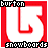 Pixelated red and white 'B' logo with black text overlays, showing animation changes in background color and text positioning.
