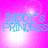 A four- of identical pixelated text reading "DADDY's PRINCESS" on a bright pink background with white light effects
